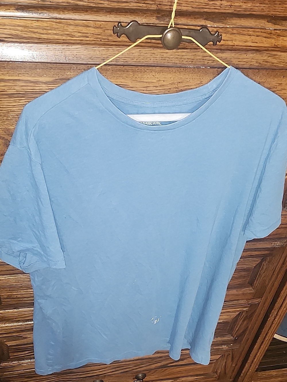 Goodfellow & Co Light Blue Crew Neck Short Sleeve Tee